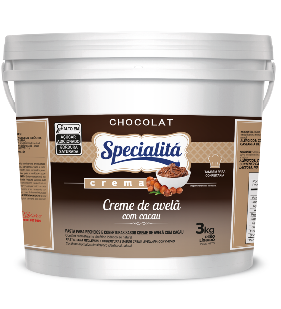 Creme de Avelã com Cacau