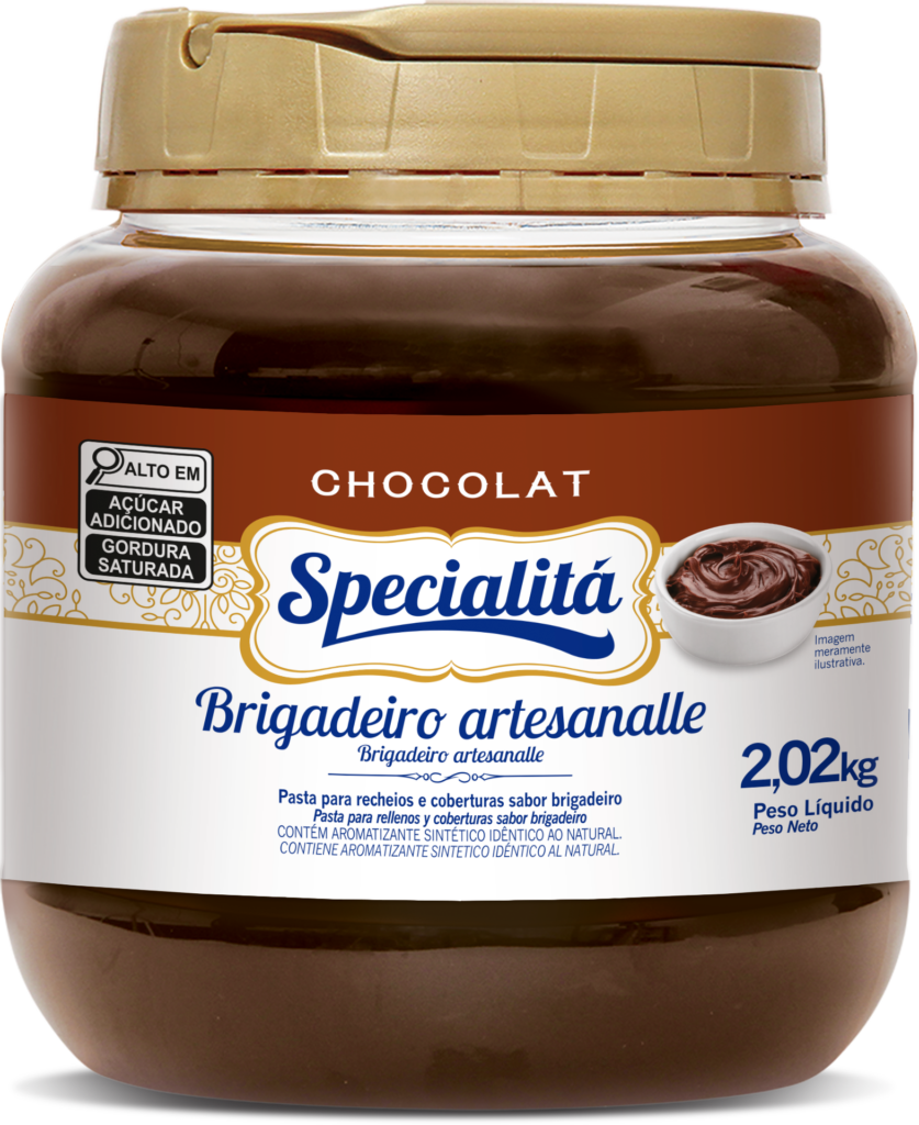 Pasta Chocolat Brigadeiro Artesanalle