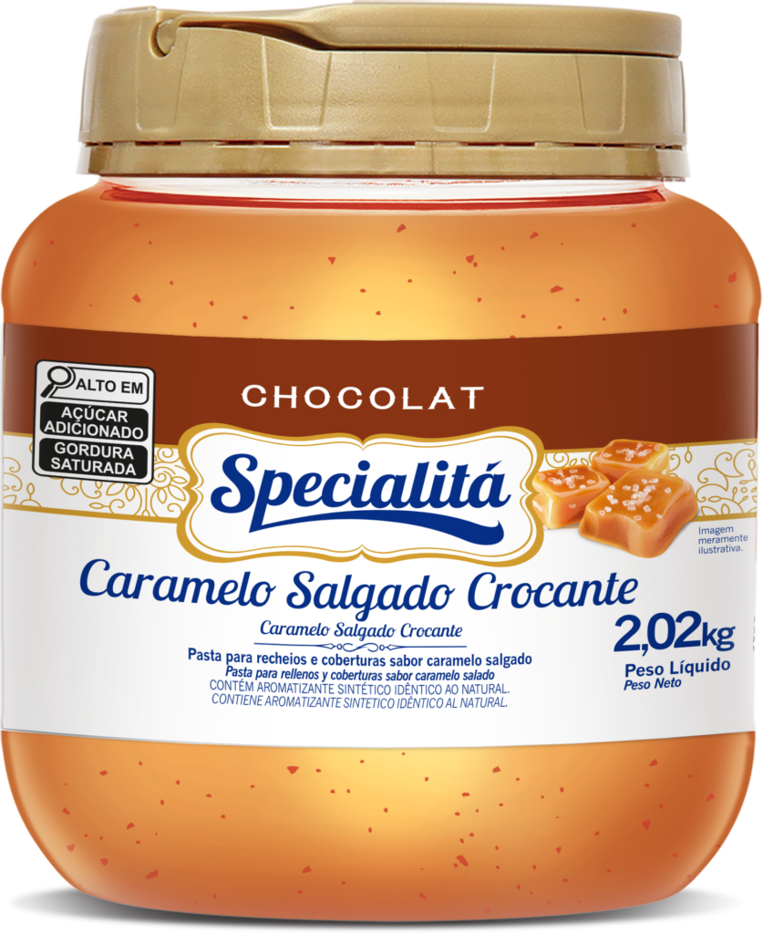 Pasta Chocolat Caramelo Salgado Crocante