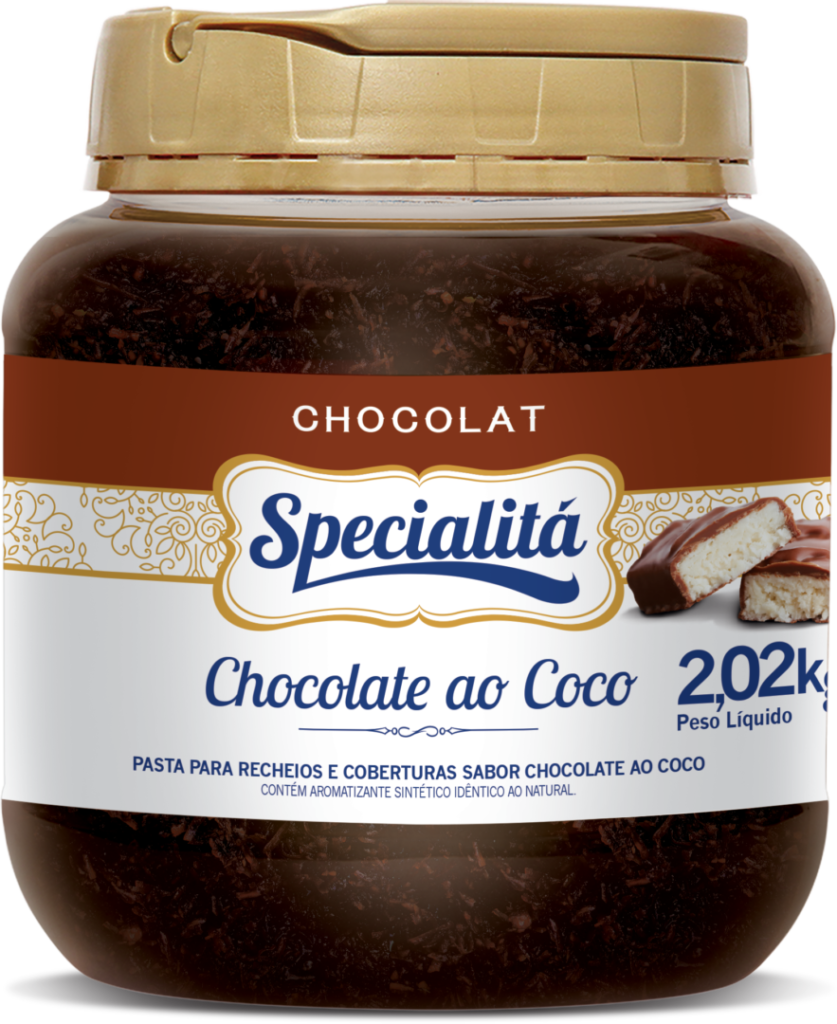 Pasta Chocolat Chocolate ao Coco