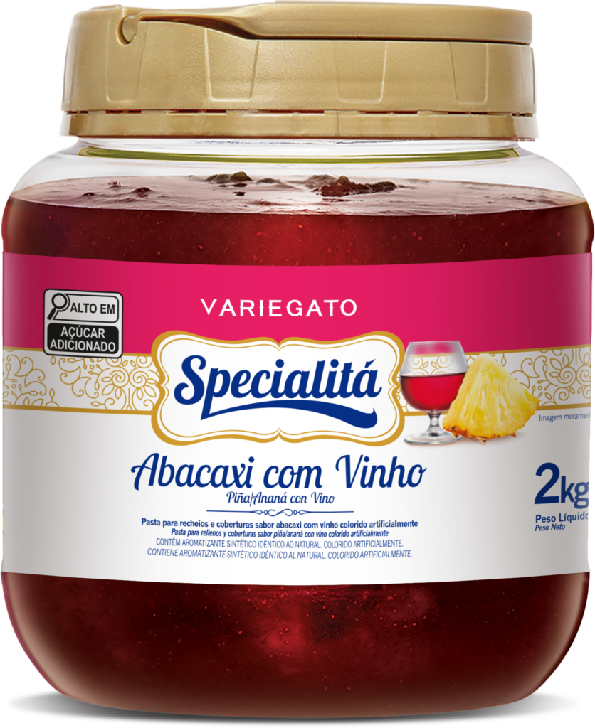 Variegato Abacaxi com Vinho