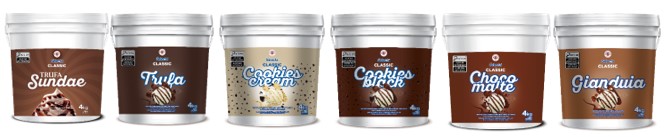recheios para sorvetes selecta classic lançamentos fispal 2023