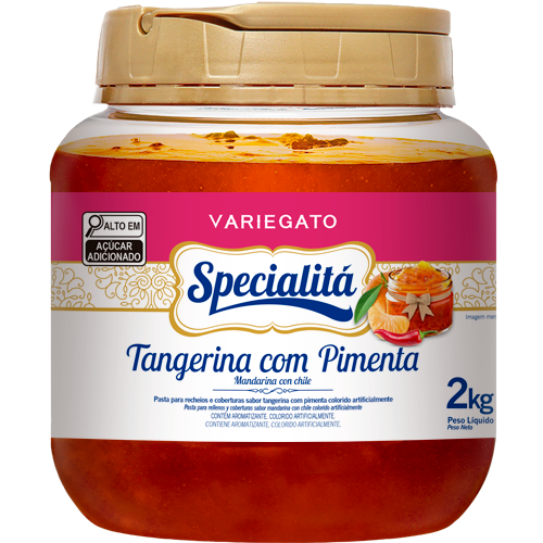 Variegato Tangerina com Pimenta