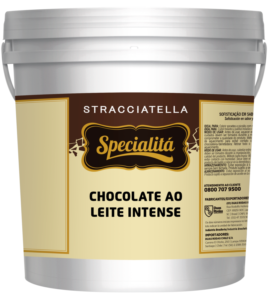 Stracciatella Chocolate ao Leite Intense