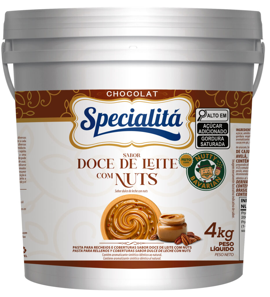 Pasta Chocolat Doce de leite com nuts