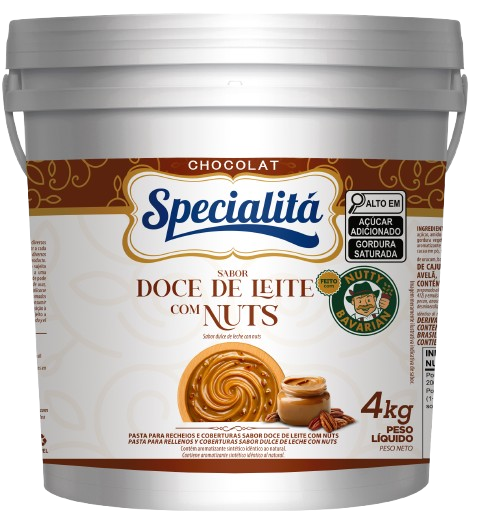 Pasta Chocolat Doce de leite com nuts